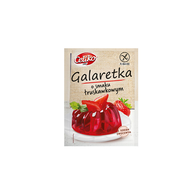 Galaretka o smaku truskawkowym 75g