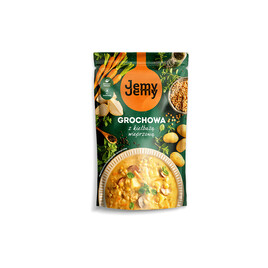 Zupa grochowa z kiełbasą wieprzową 450g