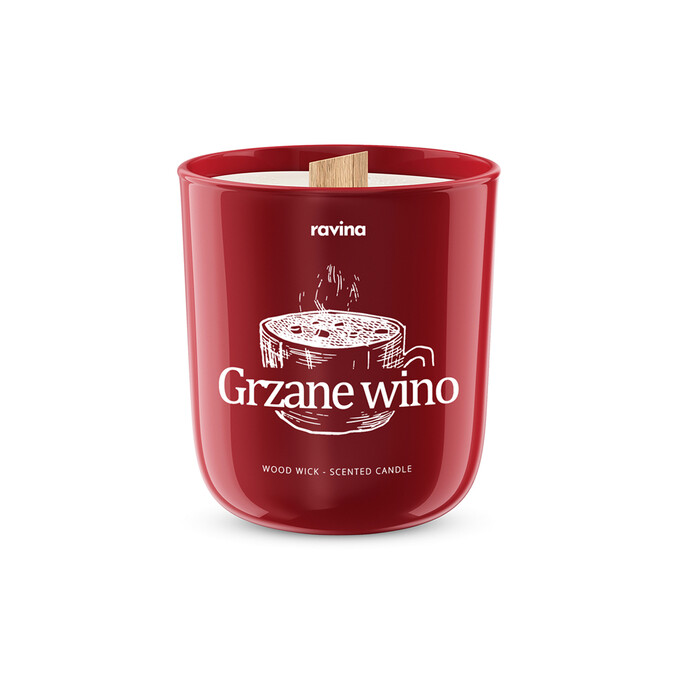 Świeca zapachowa Grzane Wino 175g ravina