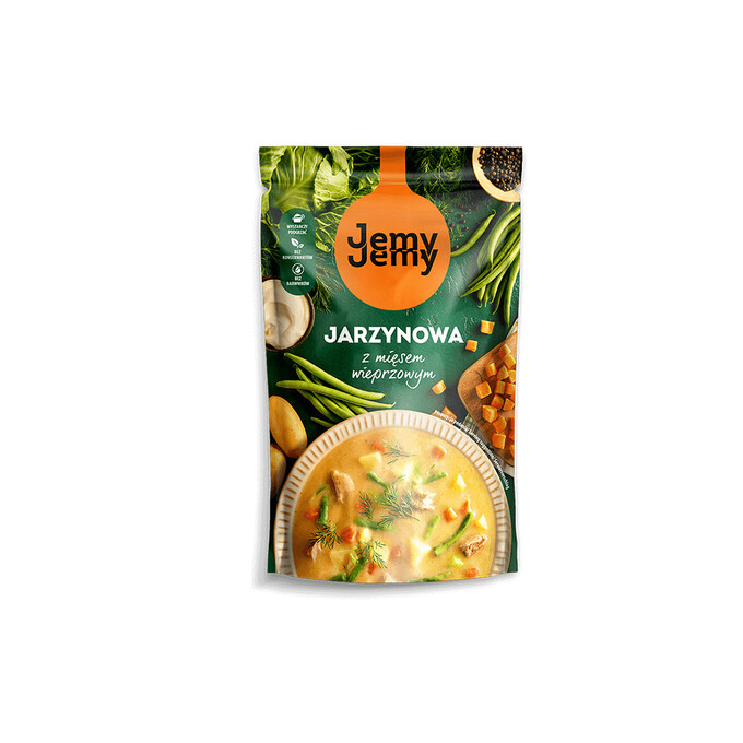 Zupa jarzynowa z mięsem wieprzowym 450g