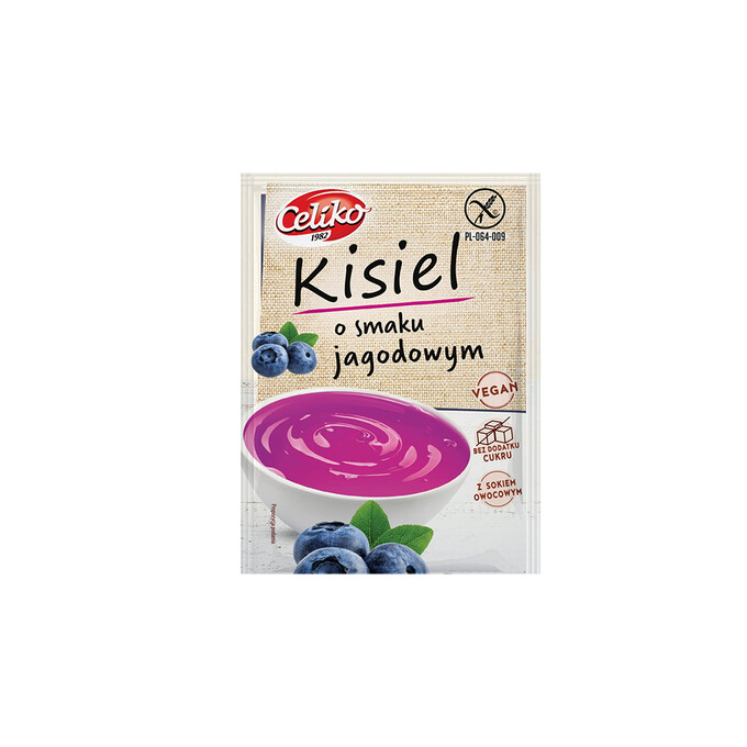 Kisiel o smaku jagodowym 40g