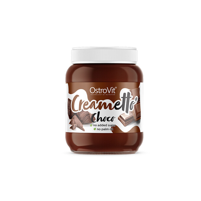 Krem czekoladowy bez cukru Creametto Choco 350g OstroVit