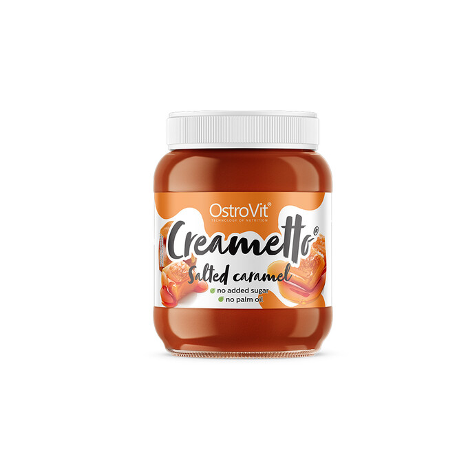 Krem o smaku słonego karmelu Creametto 350g – OstroVit
