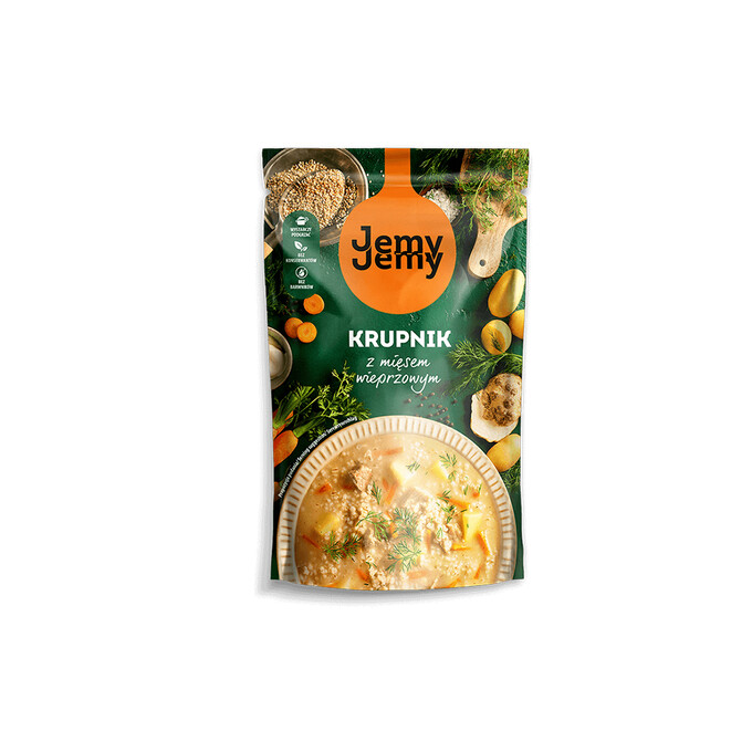 Krupnik z mięsem wieprzowym 450g