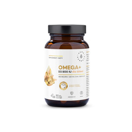 Witamina dla dzieci Omega+D3 60 sztuk Aura Herbals