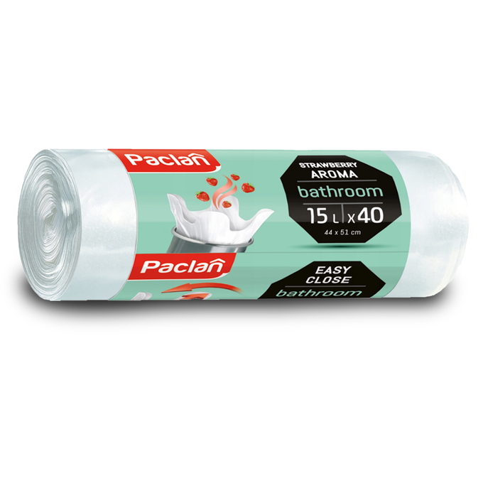 Worki na śmieci łazienkowe 15 L/ 40 szt- PACLAN