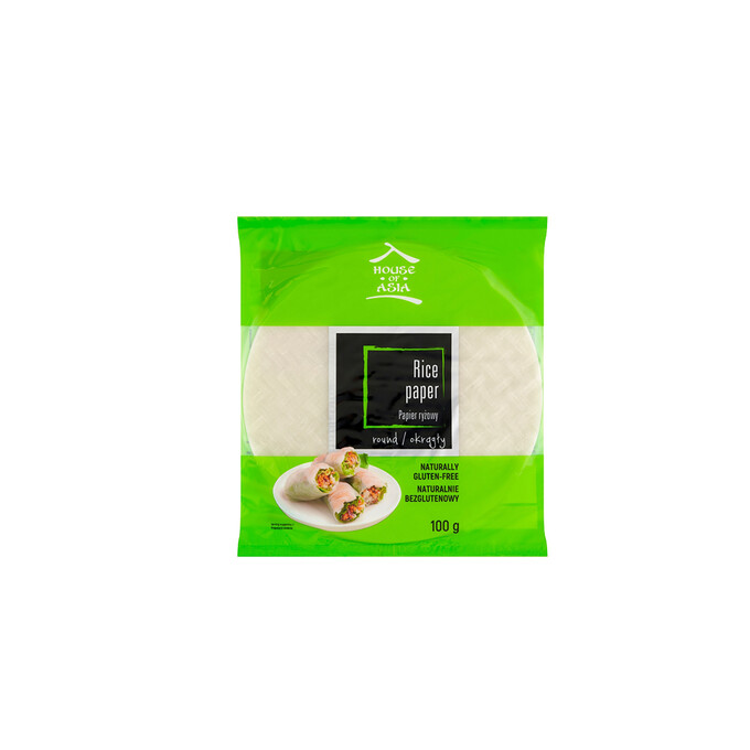 Papier ryżowy do sajgonek i spring rolls 100g