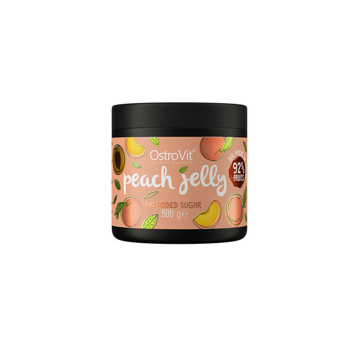Owoce w żelu 500g brzoskwinia - Peach Jelly