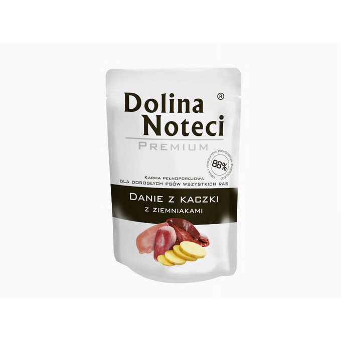 Mokra karma dla psa PREMIUM Danie z kaczką 100g