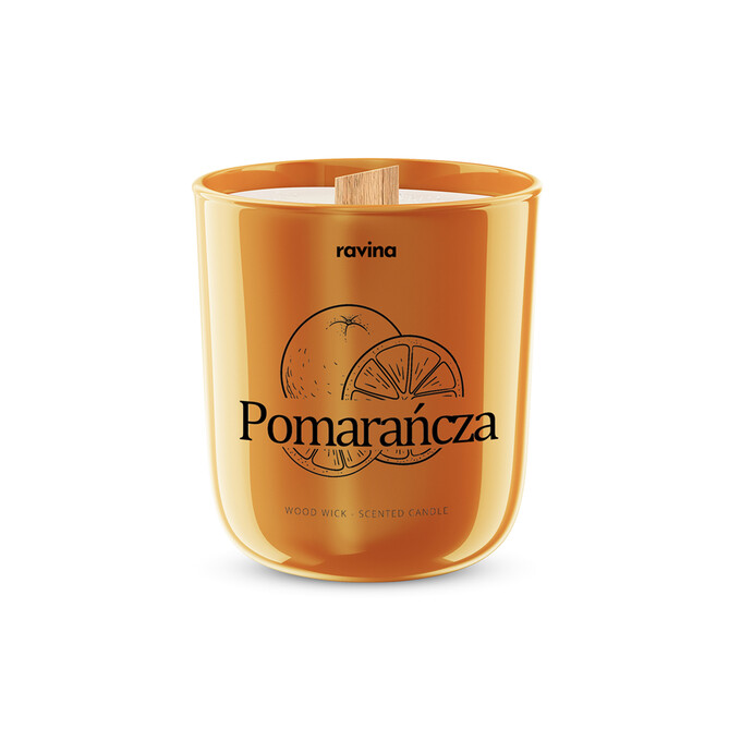 Świeca zapachowa Pomarańcza 175g ravina