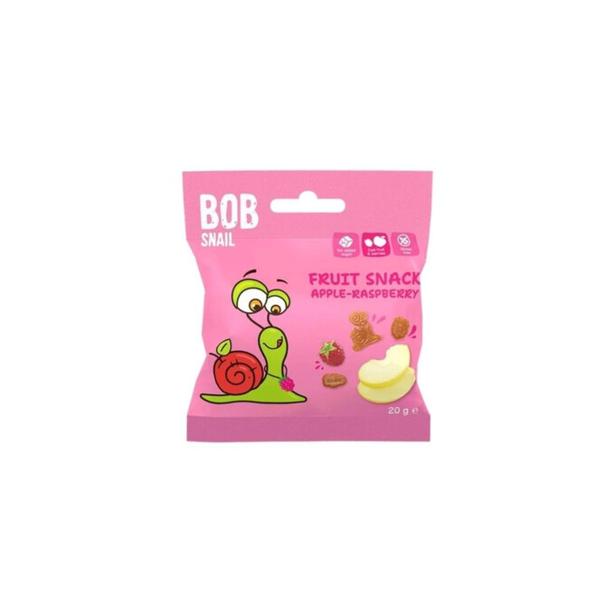 Przekąska owocowa fruit snack jabłko-malina bez dodatku cukru 20g