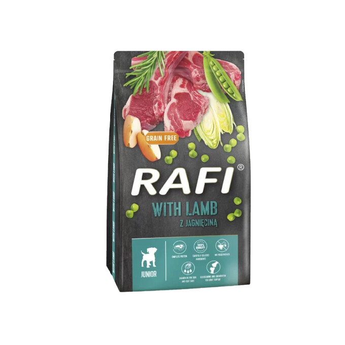 Sucha karma dla szczeniąt z jagnięciną 10 kg