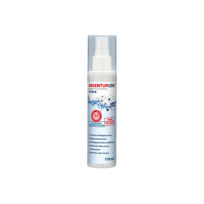 Srebro koloidalne 50ppm areozol 150ml Aura Herbals