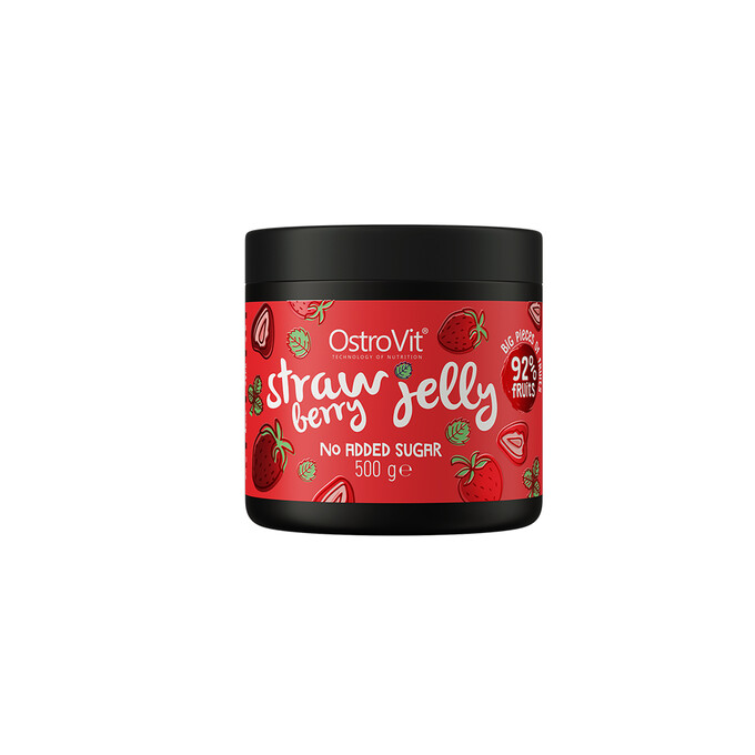 Owoce w żelu 500g truskawka - Strawberry Jelly