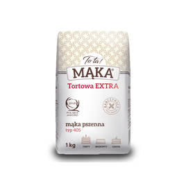 Mąka pszenna tortowa EXTRA typ 405 1 kg - To ta!