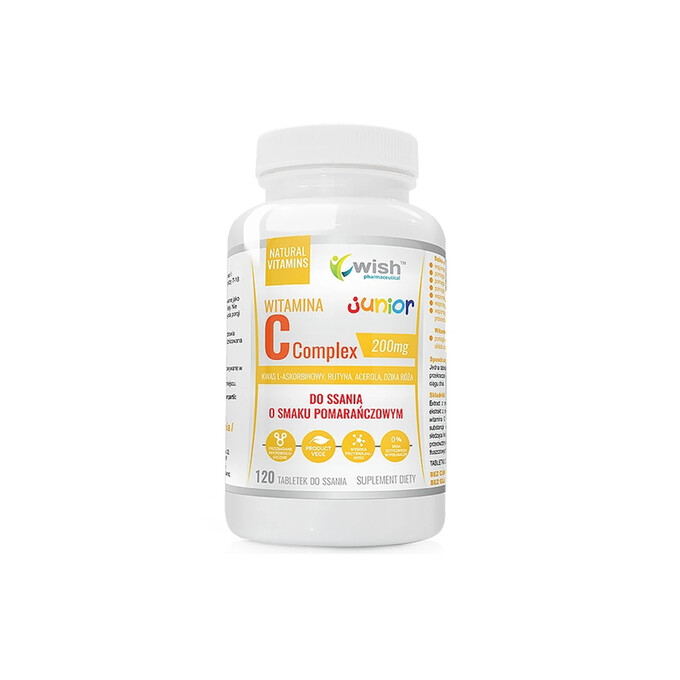 Witamina C COMPLEX JUNIOR 200mg - WISH