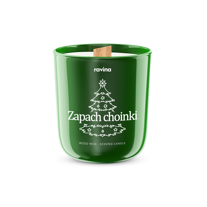 Świeca zapachowa Zapach Choinki 175g ravina