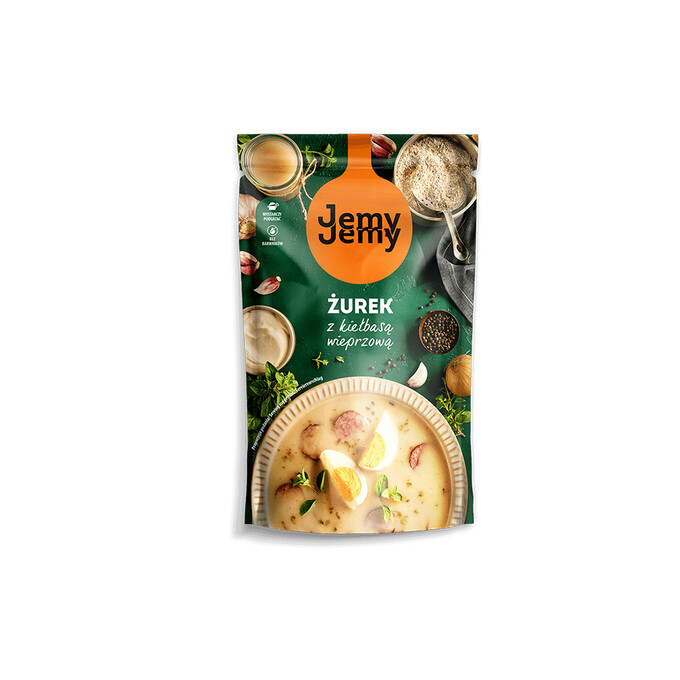 Żurek z kiełbasą wieprzową 450g