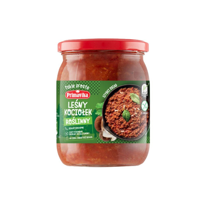 Leśny kociołek roślinny danie obiadowe 470g