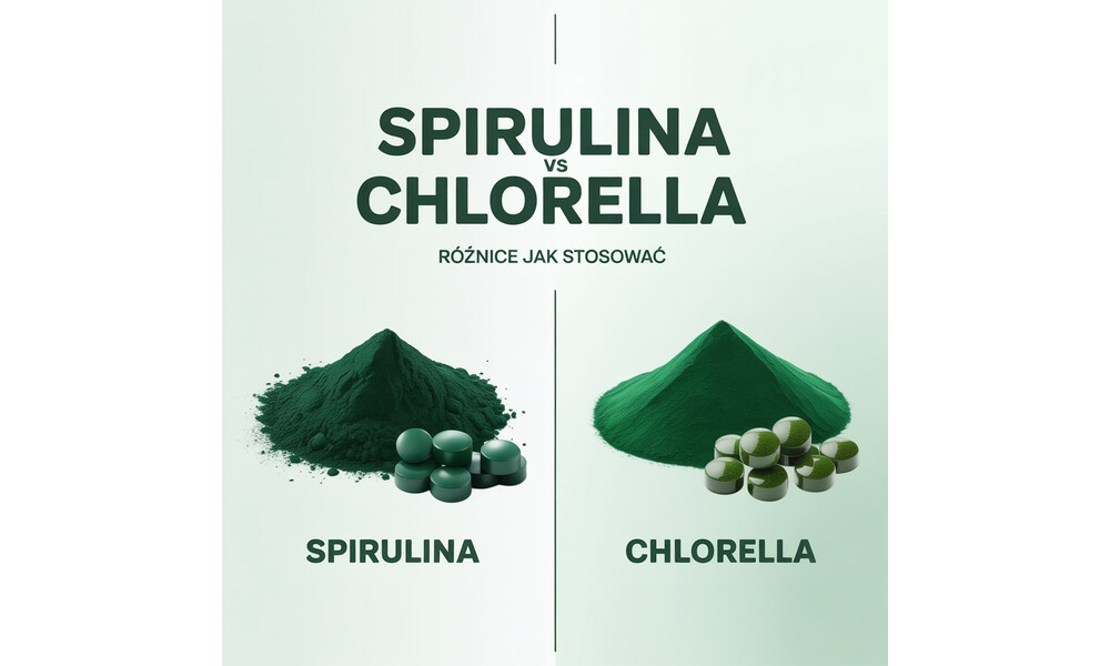 Spirulina czy chlorella – czym się różnią i którą wybrać?