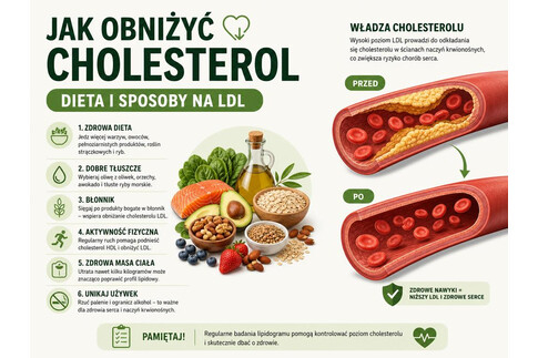 Jak obniżyć cholesterol? Dieta i sposoby na LDL