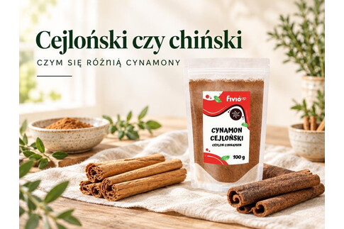 Cynamon cejloński czy chiński - czym się różnią i który wybrać