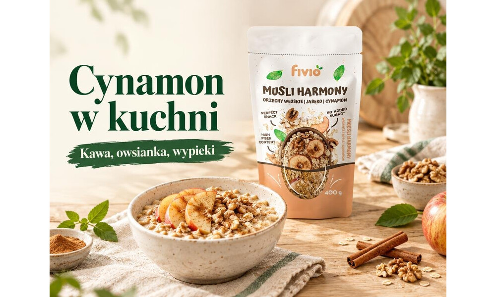 Cynamon w kuchni - do kawy, owsianki i wypieków