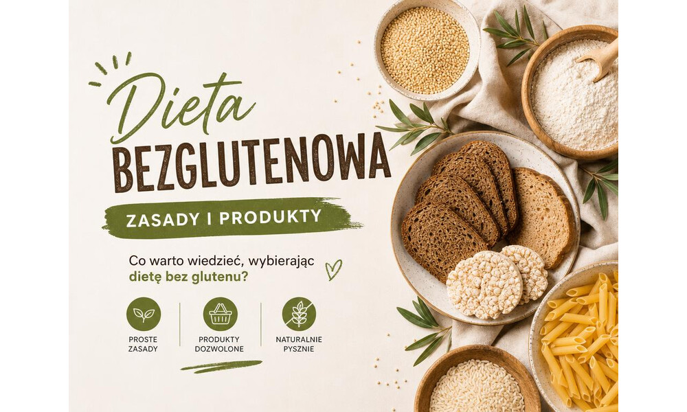Dieta bezglutenowa - zasady i produkty