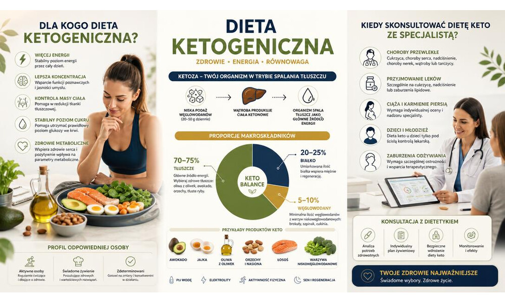 Dieta ketogeniczna - zasady i co jeść czy jest dla każdego?