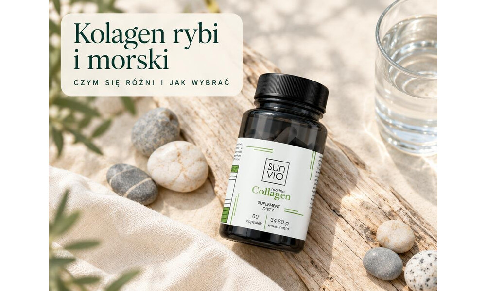 Kolagen rybi i morski - czym się różni i jak go wybrać