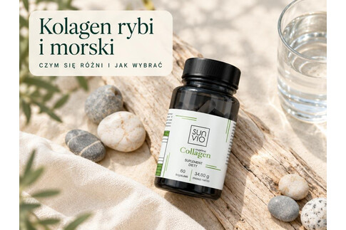 Kolagen rybi i morski - czym się różni i jak go wybrać