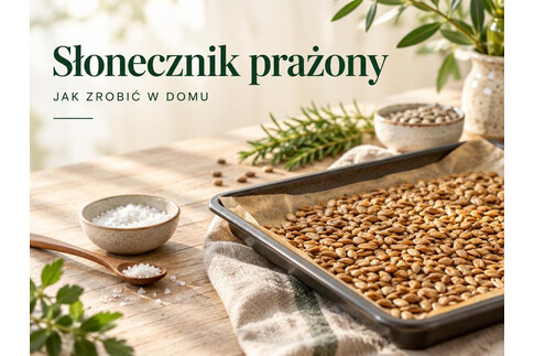 Słonecznik prażony i solony - jak zrobić go w domu i czy warto