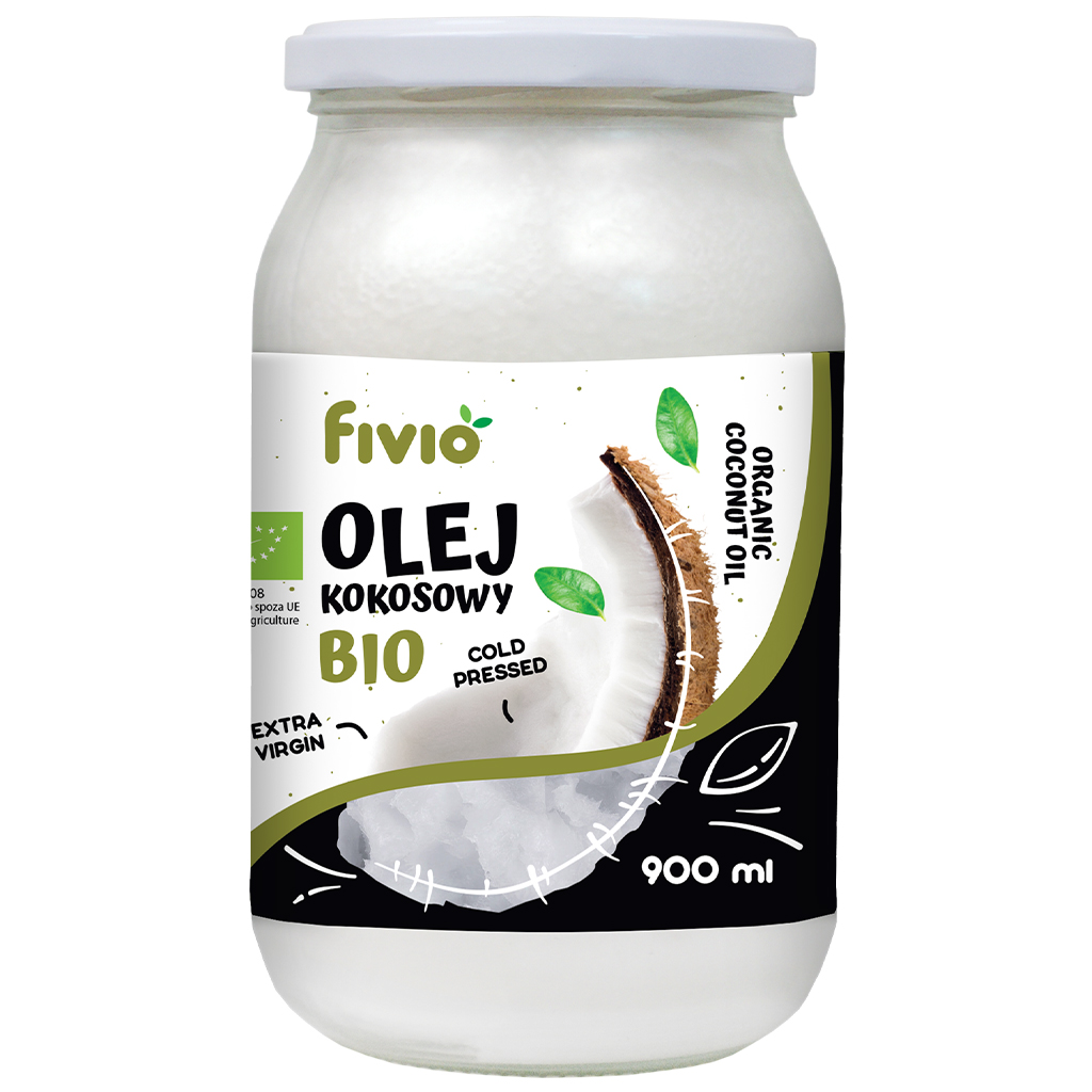 BIO Olej kokosowy nierafinowany 900ml