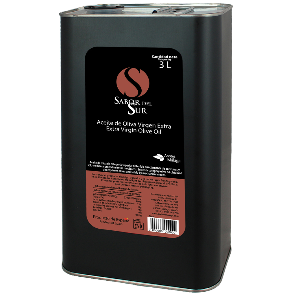 SABOR DEL SUR Oliwa Extra Virgin 3l