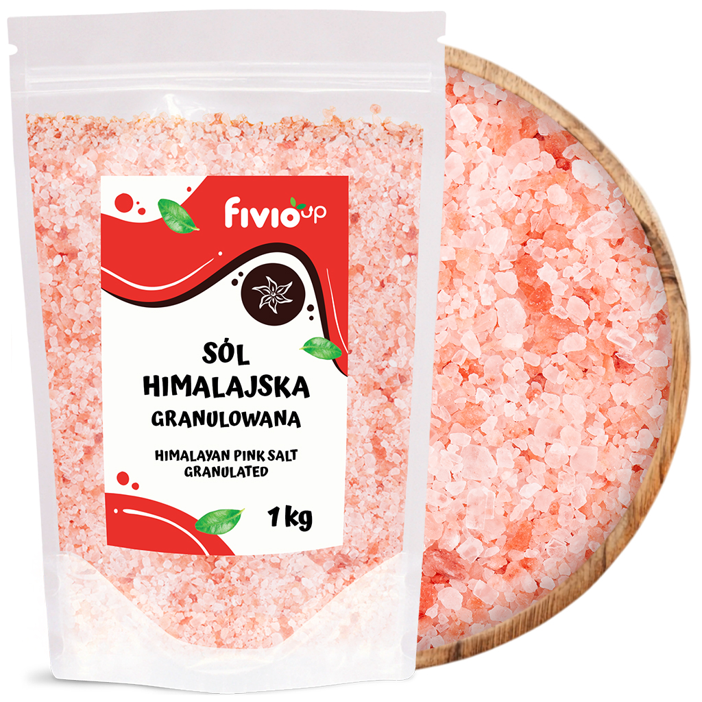 Sól himalajska granulowana 1 kg fivio Up