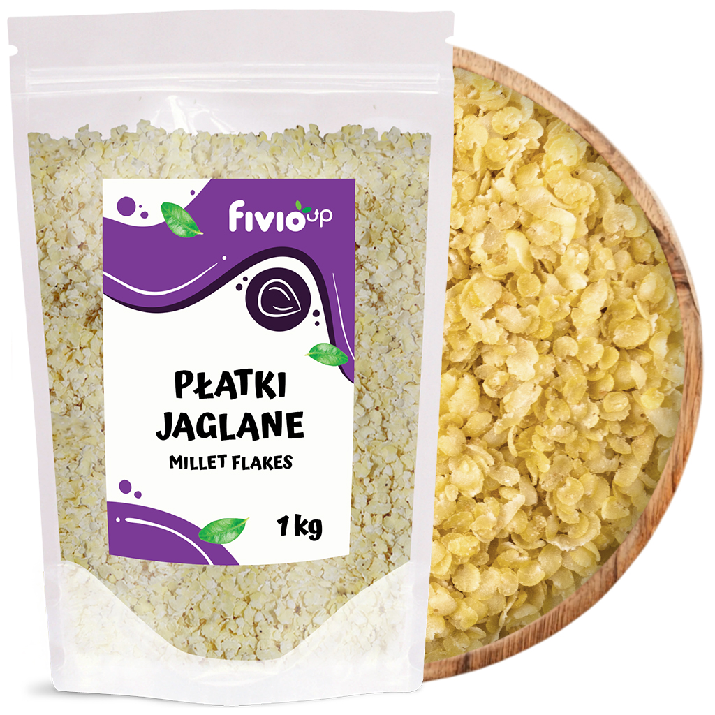 fivio Płatki jaglane 1 kg