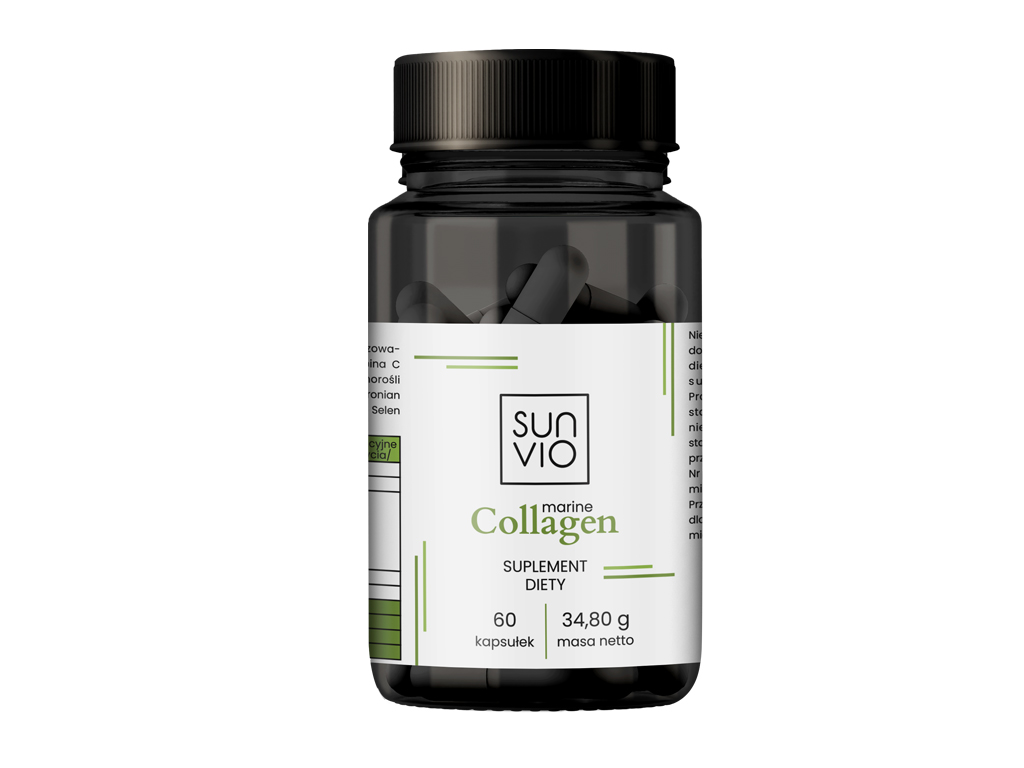 SunVio Collagen marine 60 kapsułek